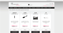 Desktop Screenshot of execute.be